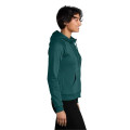 Allmade Women's Organic CVC Fleece Full-Zip Hoodie
