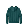 Allmade Women's Organic CVC Fleece Full-Zip Hoodie