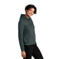 Allmade Women's Organic CVC Fleece Full-Zip Hoodie