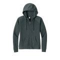 Allmade Women's Organic CVC Fleece Full-Zip Hoodie