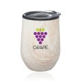 12 oz. Palmera Stemless Wine Glasses with Lid