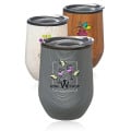 12 oz. Palmera Stemless Wine Glasses with Lid