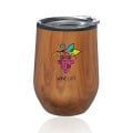 12 oz. Palmera Stemless Wine Glasses with Lid