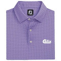 Foot Joy Dot Geo Print Lisle Shirt