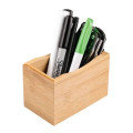 Bamboo Desk Organizer Cup Tray