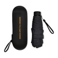 Elements 39" Recycled Manual Mini Folding Umbrella