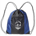 Zipper Pocket Drawstring Backpacks