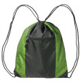 Zipper Pocket Drawstring Backpacks