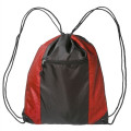 Zipper Pocket Drawstring Backpacks