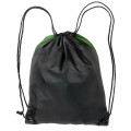 Zipper Pocket Drawstring Backpacks