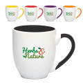 16 oz. Miami Two-Tone Personalized Bistro Mug