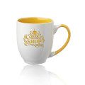 16 oz. Miami Two-Tone Personalized Bistro Mug