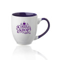16 oz. Miami Two-Tone Personalized Bistro Mug