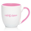 16 oz. Miami Two-Tone Personalized Bistro Mug