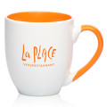 16 oz. Miami Two-Tone Personalized Bistro Mug
