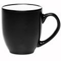 16 oz. Bistro Two-Tone Ceramic Custom Mugs