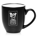 16 oz. Bistro Two-Tone Ceramic Custom Mugs