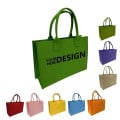 Spacious Felt Tote Bag