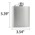 8-ounce Stainless Steel Flask