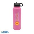 32 oz. Memphis Sports Bottle with Straw Lid, Full Color Digi