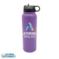 32 oz. Memphis Sports Bottle with Straw Lid, Full Color Digi