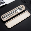 Stainless Steel Utensils with Case Set of 6