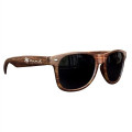 Wood Tone Sunglasses