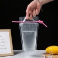 Clear Drink Pouch