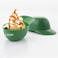 8oz Mini Baseball Helmet Ice Cream Bowl