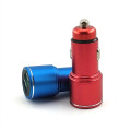 Metal Dual USB Car Charger Adapter