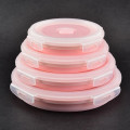 4 pieces foldable silicone bowl