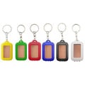 Solar Power Flashlight Keychain