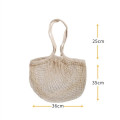 Reusable Cotton String Mesh Grocery Bags