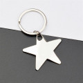 STAR METAL KEY RING
