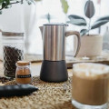 GROSCHE® Steel 10 Cup Stovetop Moka Pot Espresso Coffee Make