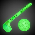 Light Up Golf Club and Ball Inflatable Set