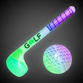 Light Up Golf Club and Ball Inflatable Set