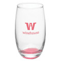 15 oz. Mikonos Clear Stemless Wine Glasses