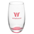 15 oz. Mikonos Clear Stemless Wine Glasses