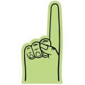 7.5" Foam Hand