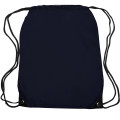 Black Trim Drawstring Bag