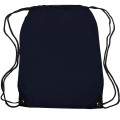 Black Trim Drawstring Bag