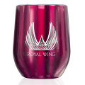 11 oz Stemless Wine Glass with Lid