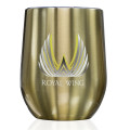 11 oz Stemless Wine Glass with Lid