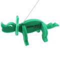 Trixy Dinosaur on a Leash