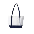 Patchwork Canvas Tote Bag