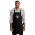 Full-Length Adjustable Apron With 2 Patch Pockets