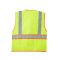 Recycled Hi Vis Class 2 Reflective Safety Vest W/ 4 Pockets