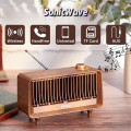 SonicWave Vintage Retro Bluetooth Speaker with USB, TF Card