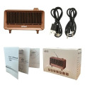 SonicWave Vintage Retro Bluetooth Speaker with USB, TF Card